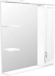 Stella Polare Мебель для ванной Кармела 75 люкс белое серебро – фотография-18